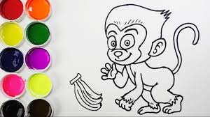 Dibujo Mono Para Colorear