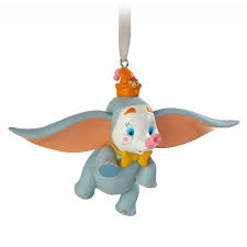 Disney Figure Ornament Dumbo And Timothy Mouse