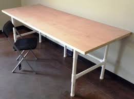 Kalau kamu membuat meja dengan bahan kayu, maka meja akan tahan lama dan bisa digunakan. Meja Rak Dari Pipa Pvc Cara Murah Bikin Furniture Sendiri Bintangtop Com Dunia Ide Dan Kreativitas Tanpa Batas