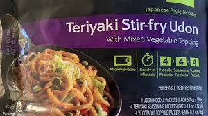 When nik and i head to costco we really don't leave with a massive overflowing cart like most people do. Teriyaki Stir Fry Udon With Mixed Vegetable Topping Costco 7 99 Youtube