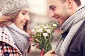 Going on the first date, don't give bright red flowers as they symbolize passion. Flowers On The First Date A Good Idea