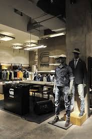 G Star Store Jakarta Winkel Interieur Kledingwinkels Etalages