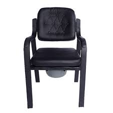 Bedside Commode Chair With Padded Toilet Seat For Handicap And Seniors Foldable Commode Chair For Toilet Adjus Commode Chair Bedside Commode Foldable Chairs