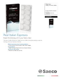 Best espresso coffee machines ukc upcoming coon. Ca6704 99 Philips Coffee Oil Remover Tablets Manualzz