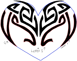 How To Draw A Tribal Heart Tattoo Design With Easy Step By Step Drawing  Tutorial | How To Draw Dat