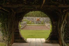 File Chinese Moon Gate Palm Grove Gardens Devonshire Parishm Moon Gate Gate Landscape Elements