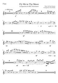 Publish, sell, buy and download sheet music and performance licenses! Fly Me To The Moon Flute Sheet Music For Flute Solo Musescore Com