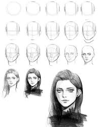 After that, all you have left to do is grab a pencil and start sketching! Art Tutorials My Art Tutorials Posted On Instagram Draw A Female Face Step By Step Credit In 2021 Realistic Face Drawing Drawing Tutorial Face Girl Face Drawing