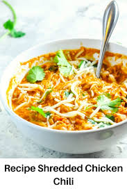 Recipe Shredded Chicken Chili Keto Ketorecipes Chicken Chickenfoodre Shredded Chicken Chili Shredded Chicken Recipes Easy Healthy Shredded Chicken Recipes