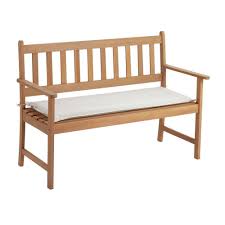 Buy Argos Home Garden Bench Cushion Cream In 2020 Garden Furniture Covers Cream Garden Furniture Garden Bench Cushions