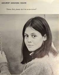 Sigourney Weaver yearbook photo 📸