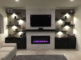 4 Certain Tips And Tricks Floating Shelves Bar Fireplaces Floating Shelf Tv Stand Ikea Hack In 2020 Trendy Living Rooms Living Room With Fireplace Living Room Tv Wall