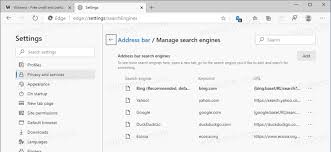 However, you can change the default search engine on edge. Change New Tab Page Search Engine In Microsoft Edge
