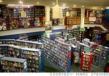 A video rental shop/store is a physical retail business that rents home videos such as movies, prerecorded tv shows, video game discs and other content. The Last Movie Rental Stores Left Standing Mar 6 2009