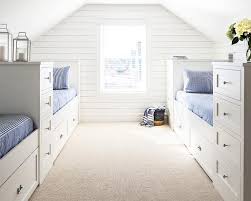 Take an additional 10% with coupon pin60 at www.creativebabybedding.com. White And Blue Kids Room With Built In Beds Cottage Boy S Room