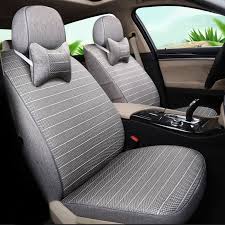 Classic Car Seat Cover Sets Custom Linen Ice Silk Car Seat Protectors For Bmw X5 Car Seat Covers For Car Interior Accessories Interior Accessories Car Seats