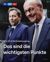 Der Koalitionsvertrag zwischen CDU/CSU und SPD ist unterzeichnet! Wir haben  die wichtigsten Punkte aus dem Papier für euch zusammengefasst.  #Koalitionsvertrag #CDUCSU #SPD #Politik #Koalition #WichtigePunkte  #Deutschland #PolitischeZukunft #RTLAktuell