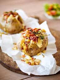 Deftig Gefullte Ofenkartoffel Mit Apfel Speck Und Kase Rezept Gefullten Ofenkartoffeln Rezepte Ofenkartoffel
