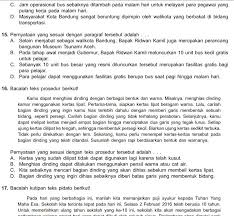 Soal ujian sekolah smp bahasa indonesia tahun 2021. Contoh Soal Try Out Bahasa Indonesia Kelas 6 Mi Sd
