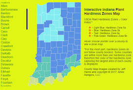 usda plant hardiness zone map indiana arbor rangers