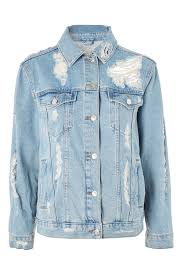 Moto Extreme Rip Oversized Denim Jacket Denim Jacket Oversized Denim Jacket Distressed Denim Jacket