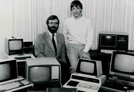 Paul Allen And Bill Gates Bill Gates Microsoft Windows Operating System Computer History