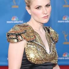 Anna Paquin Wearing An Alexander Art Print by Everett