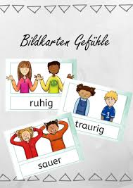 Bildkarten Gefuhle Unterrichtsmaterial In Den Fachern Fachubergreifendes Sachunterricht Bildkarten Emotionen Vorschule Unterrichtsmaterial