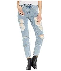 Blank Nyc Womens The Rivington High Rise Tapered Jeans In