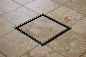Infinity drains with tile inserts offer a cleaner & more invisible installation, as it looks far from traditional drains. Tile Floor Shower Drain Novocom Top