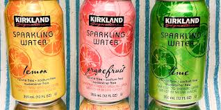 Costco released three new flavors of kirkland sparkling water: Costco Rivals Lacroix With New Sparkling Water Flavors People Com
