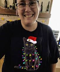 Sharing my cow cat, Mrs. Bigglesworth, who gives her birthday party a 0/10