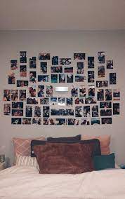 Photowall Decor Above Bed Photos Above Bed Cute Room Decor