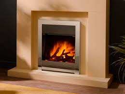 The fireplace with matteembedded design: Electric Fireplace Insert Ennio Flamerite Fires