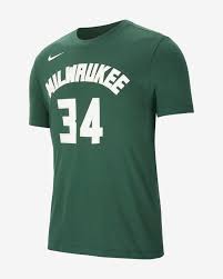 Milwaukee bucks tees are at the official online store of the nba. Giannis Antetokounmpo Milwaukee Bucks Nike Dri Fit Men S Nba T Shirt Nike Com