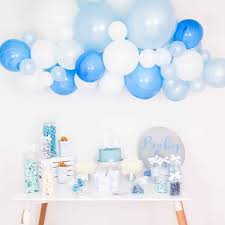 Accueil photo bébé drôle déco bébé gris et bleu. Decoration De Bapteme En Bleu Blanc Et Argent