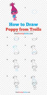 Maybe you would like to learn more about one of these? How To Draw Poppy From Trolls Draw A Cardinal Step By Step Hd Png Download Vhv
