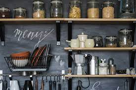 Bare, open walls are great, but unless you have an excessively large kitchen, open walls also mean less storage space. 10 Fabulous Kitchen Shelves And Racks Design Ideas Design Cafe