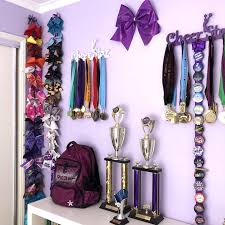 Cheerleader Bedroom 3 Cheerleaderbedroom Bedroomgoals Cheergoals Purple Cheer Cheerleader In 2020 Cheerleading Bedroom Cheer Bow Holder Cheerleading Gifts