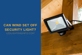 The most common source of complaint is domestic security lights. Can Wind Set Off Security Light Led Lighting Info