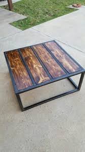 Steel And Wood Coffee Table Metal Wood Coffee Table Welded Furniture Coffee Table Wood
