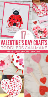 Some concepts you can introduce to your toddler are the heart shape, the color red, color pink, etc. 17 Adorable Valentine S Day Crafts For Toddlers Valentine Crafts For Kids Valentine Day Crafts Homemade Valentines