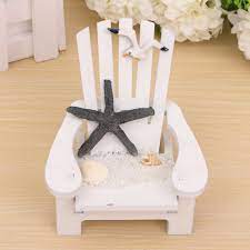 Total height 40 with solar light. 1pc Wood Decor Mediterranean Style Wooden Mini Beach Chair Nautical Decor Home Garden Decor Prop Wedding Decoration Wholesale Decorating Style Decoration Propsdecoration Home Aliexpress
