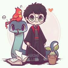 Pin By Sveva On Cute Harry Potter Pictures Harry Potter Cartoon Harry Potter Wallpaper Harry Potter Anime