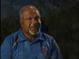 Rock art with Aboriginal Elder Willie Gordon