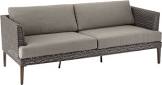 Jensen Conversation Collection Patio Couch Canvas
