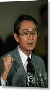 Medical Examiner Thomas Noguchi Metal Print by Bettmann