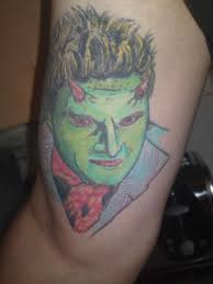 holy shiz someone has lorne tattooed