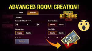 Advanced Room Creation On Pubg Mobile 0 9 Rk Gaming Youtube
