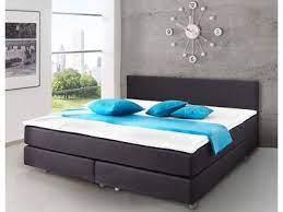 Bienvenido a la tienda online de lidl. Sun Garden Bett In Boxspringoptik Adelaide Mit Polsterung Federkernmatratze Und Topper Lidl De
